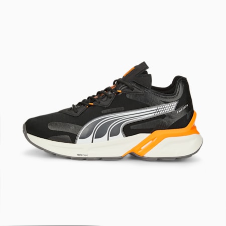 PWRFRAME Aerogram Blaze Sneakers, Puma Black-Vibrant Orange, small-IND