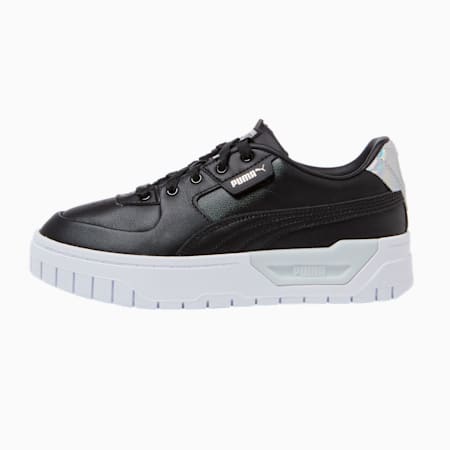 Cali Dream Leather Iridescent Sneakers Women, Puma Black, small-SEA