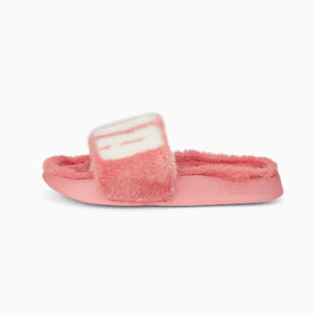 Leadcat 2.0 Fuzz Slides Women, Carnation Pink-Puma White, small-SEA