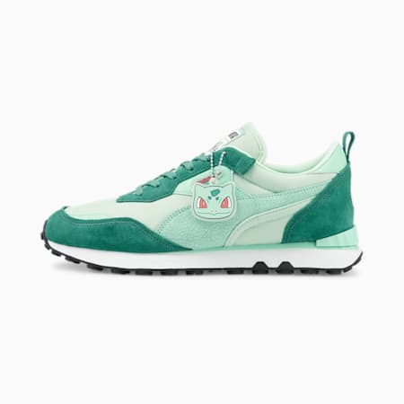 PUMA x POKÉMON Rider FV Bisasam Sneakers, Ivy-Holiday, small