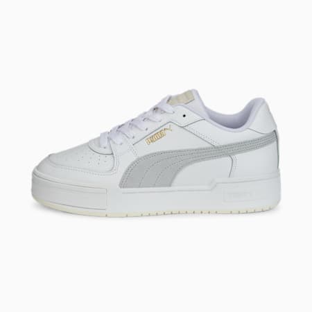 CA Pro Suede FS Sneakers, Puma White-Platinum Gray, small-PHL