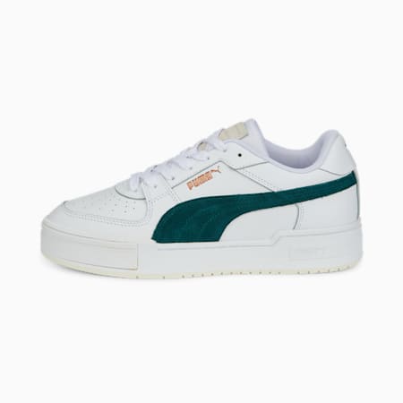 CA Pro Suede FS Sneakers, Puma White-Varsity Green, small