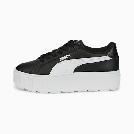 Karmen L Sneakers Teenager, Puma Black-Puma White, small