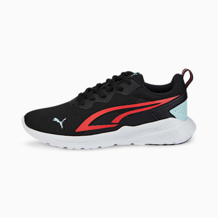 All-Day Active Sneakers Youth, Puma Black-Salmon-Light Aqua, small-SEA