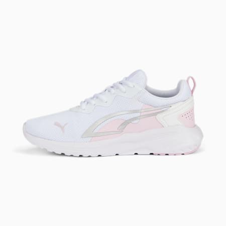 Sneakers All-Day Active Enfant et Adolescent, PUMA White-Pearl Pink-PUMA Silver, small