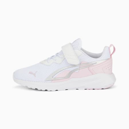 All-Day Active Alternative Closure Sneakers Kids, PUMA White-Pearl Pink-PUMA Silver, small