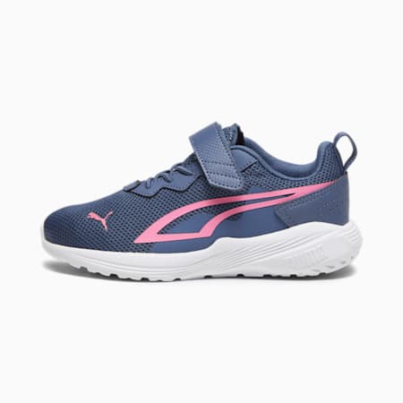 All-Day Active Alternative Closure Sneakers Kids, Inky Blue-Strawberry Burst, small-SEA