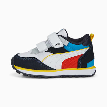 Niemowlęce tenisówki Rider FV Future Vintage z alternatywnym zapięciem, New Navy-PUMA White, small