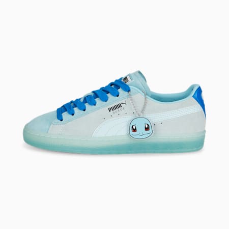PUMA x POKÉMON Suede Squirtle Sneakers Youth, Petit Four-Nitro Blue, small