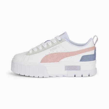 Mayze Mix sneakers voor dames, PUMA White-Rose Dust, small