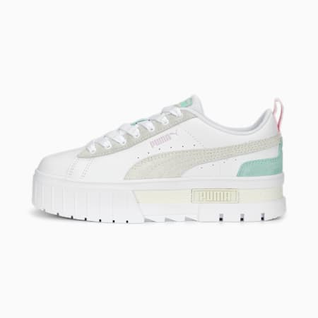 Mayze Mix Women's Sneakers, PUMA White-Warm White, small-PHL