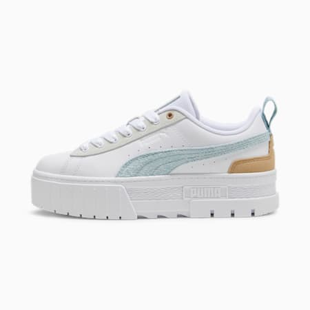 Damskie sneakersy Mayze Mix, PUMA White-Turquoise Surf, small