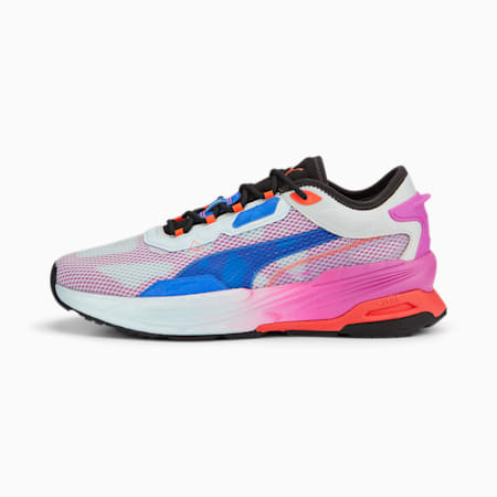 Extent Nitro Ultraviolet Sneakers, Nitro Blue-Fiery Coral, small