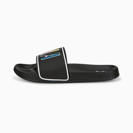 SWxP Leadcat 2.0 Slides, Puma Black-Puma White-Lake Blue-Sunset Pink, small-IDN