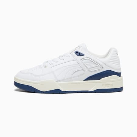 Zapatillas Slipstream Leather, Puma White-Persian Blue, small