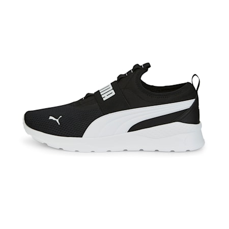 Anzarun Lite Slip-On Unisex Sneakers, Puma Black-Puma White, small-IND