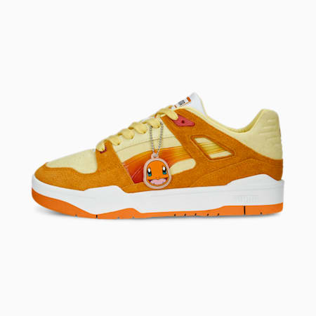 PUMA x POKÉMON Slipstream Lo Charmander Sneakers, Dark Cheddar-Pale Lemon, small-THA
