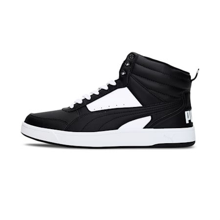 puma sneakers for men black and white