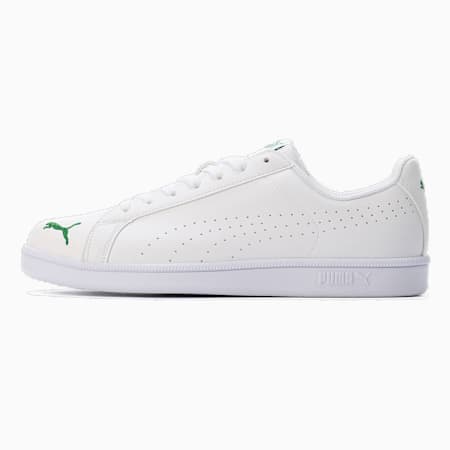 Sepatu Sneaker PUMA Smash Cat Perf, Puma White-Amazon Green, small-IDN