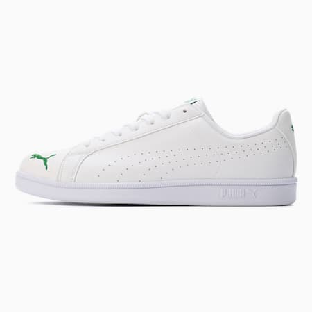 PUMA Smash Cat Perf Sneakers, Puma White-Amazon Green, small-SEA