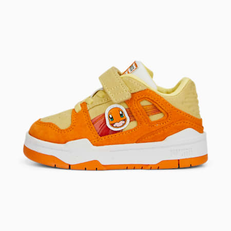 PUMA x POKÉMON Slipstream Lo Charmander Alternative Closure Sneakers Babies, Dark Cheddar-Pale Lemon, small-SEA