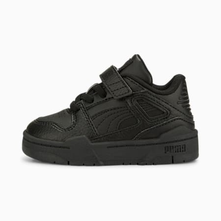 Slipstream Leather Alternative Closure Infant Sneakers, Puma Black-Puma Black, small-AUS