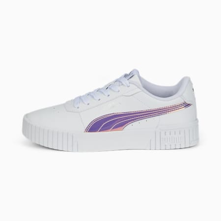 Sepatu Sneaker Remaja Carina 2.0 Holo, Puma White-Puma Silver, small-IDN