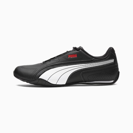 Redon Bungee Shoes, Puma Black-Puma White-High Risk Red, small
