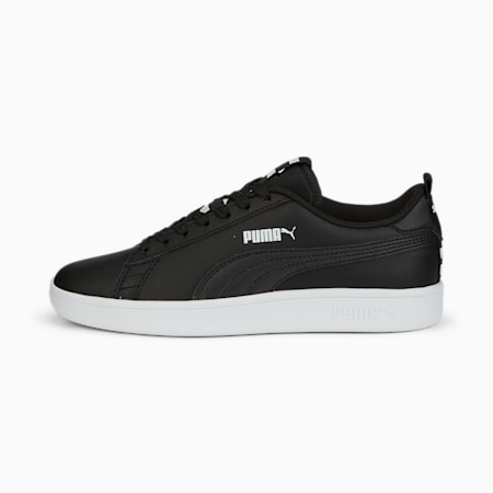 PUMA SMASH V2 L - Black/White — Global Sports