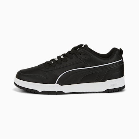 RBD Game Tape Low Sneakers, Puma Black-Puma Black-Puma White, small-THA