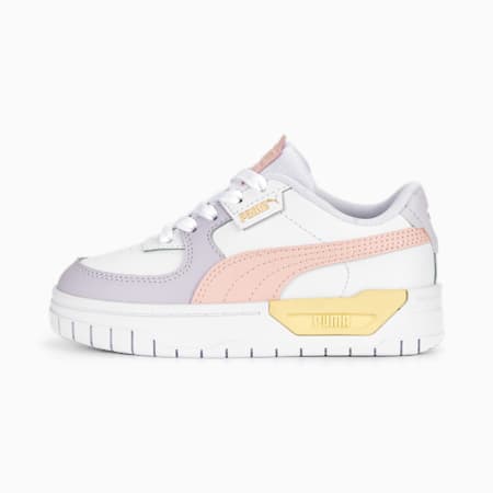 Cali Dream Pastel Sneakers Kinder, PUMA White-Rose Dust-Light Straw, small