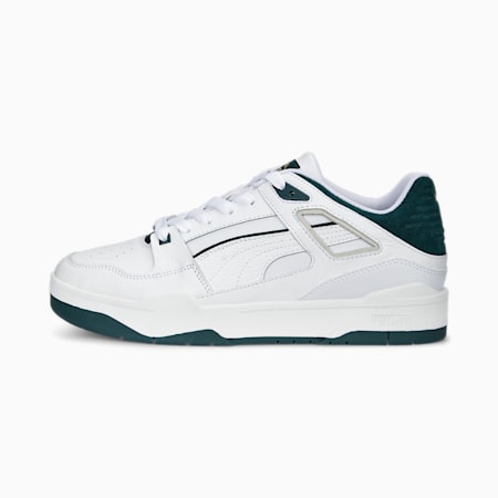 Sepatu Sneaker Slipstream, Puma White-Varsity Green, small-IDN