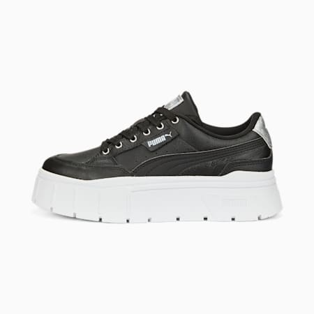 Mayze Stack Holiday Women's Sneakers, Puma Black, small-AUS