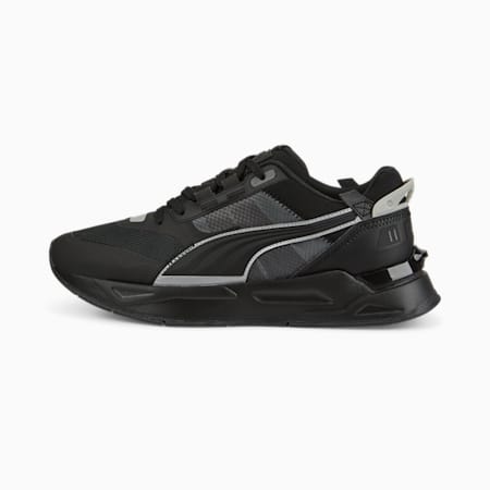 Mirage Sport Tech Reflective Sneakers, Puma Black-Puma Silver, small-DFA
