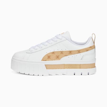 Mayze Trend 7etter sneakers voor dames, Puma White, small