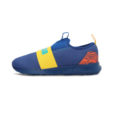 Puma Charlie V2 Youth Sneakers, Limoges-Dandelion-Blue Atoll, small-IND