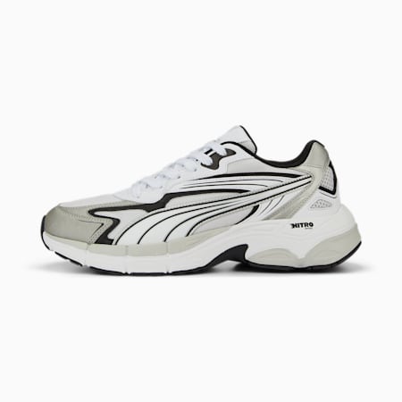 Teveris NITRO Noughties Sneakers, PUMA Black-Feather Gray, small-SEA