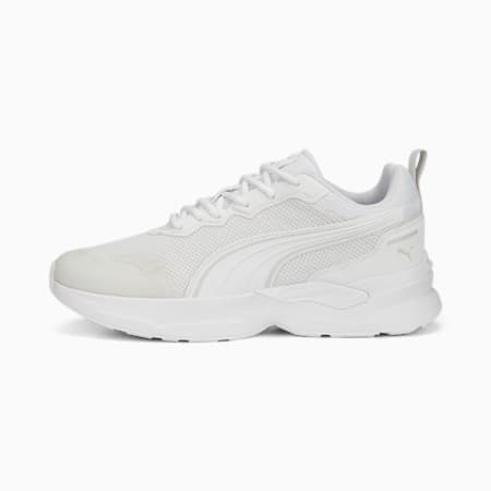 PUMA PWR Runner Unisex Sneakers, PUMA White-Feather Gray, small-AUS