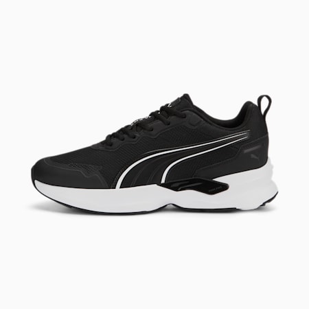 PUMA PWR Runner Unisex Sneakers, PUMA Black-PUMA White, small-AUS
