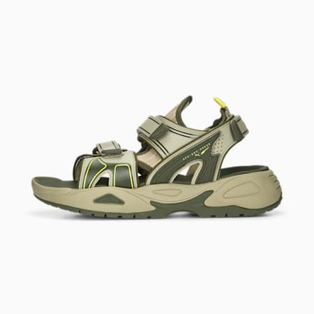 Traek Sandals, Birch Tree-Green Moss-Olive Oil, small-THA