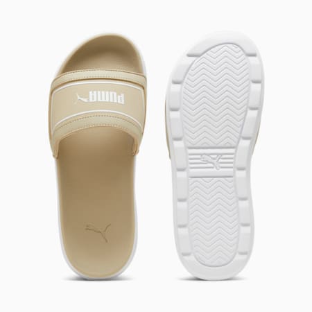 Karmen Swimming Slides Women, Putty-PUMA White, small