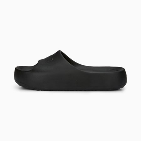 Shibusa Women's Slides, PUMA Black-PUMA Black, small-AUS