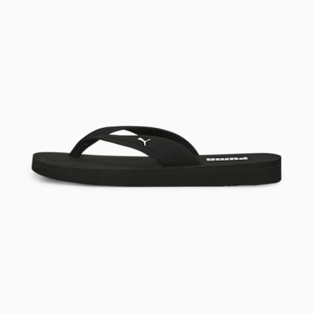 Sandy teenslippers voor dames, PUMA Black-PUMA White, small