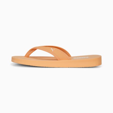 Sandy Flip-Flops Women, Orange Peach-PUMA White, small-SEA
