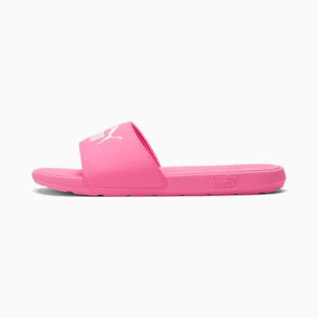 Puma slides women's pink on sale
