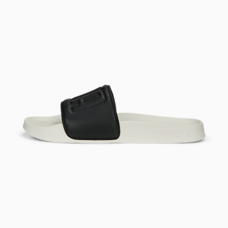 Leadcat 2.0 Quilted Slides Women PUMA Black Pristine Metallic