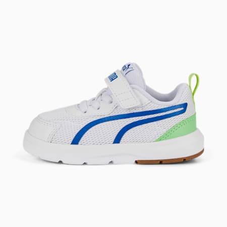 PUMA Evolve Gym Alternative Closure+ Sneakers Baby, PUMA White-Victoria Blue-Summer Green, small
