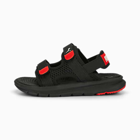 PUMA Evolve sandalen voor kinderen, PUMA Black-PUMA White-For All Time Red, small