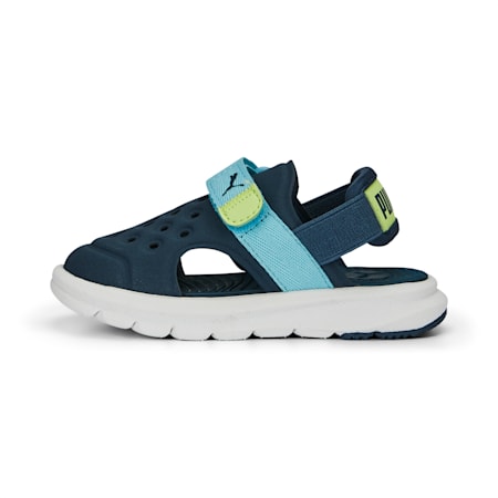 PUMA Evolve Alternative Closure Sandals Baby, Dark Night-Hero Blue-Lily Pad, small-DFA