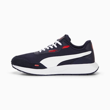 Runtamed Unisex Sneakers, PUMA Navy-PUMA White-For All Time Red, small-AUS